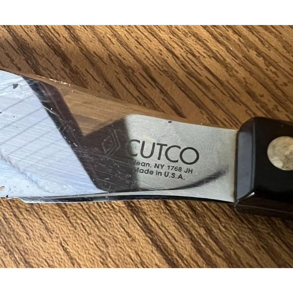 Cutco Cutlery 1768 Spatula Spreader Knife - Dark Brown - Picture 3 of 9